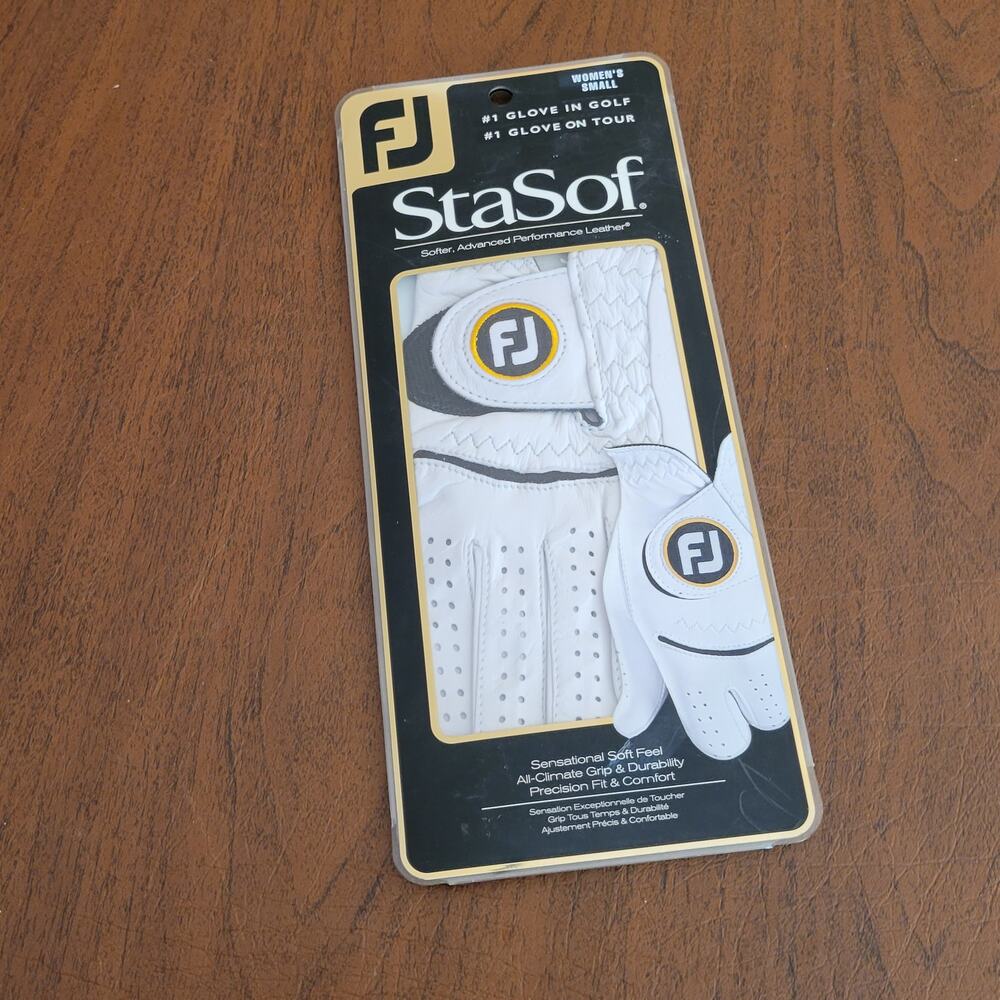 FootJoy FJ Spectrum Women's Golf Glove Pearl Black Left  Small New